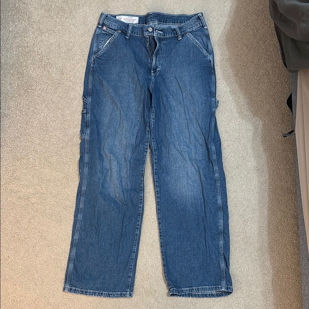 GAP Mid Rise '90s Loose Carpenter Jeans